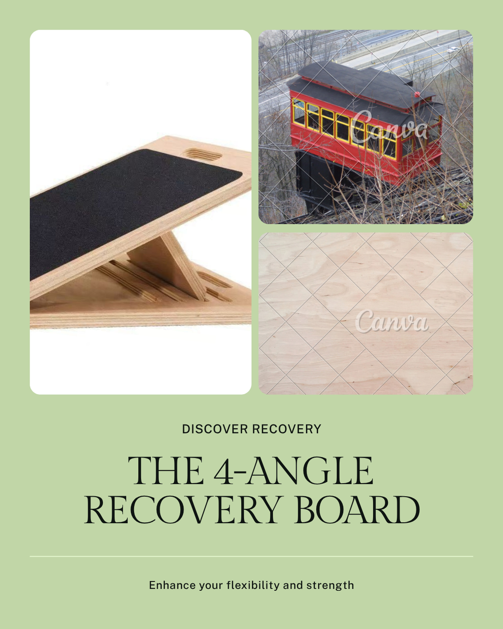 The 4-angle recovery board - Solea feature grid infographic